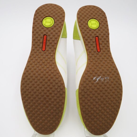 Nike Air x Cole Haan Green & White Slip-On Flats 9B Suede and Leather Excellent - Picture 16 of 16